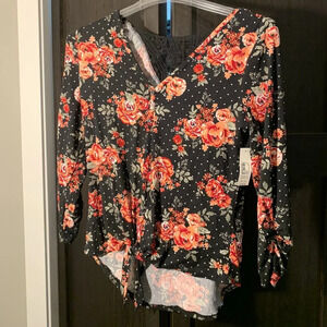 Floral Top - NWT